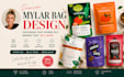 design premium stand up pouch mylar bag packaging