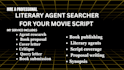 be find literary agent, agent research, script coverage, critique, synopsis,