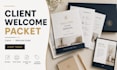 design client onboarding welcome packet welcome guide client handbook canva