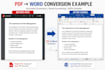 do fast typing, PDF to word, excel, and copy paste