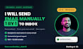 send cold emails manually one by one for b2b outreach