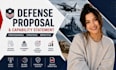 defense proposal presentation capablity statement government contract powerpoint
