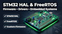 develop stm32 hal and freertos