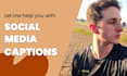 write posts and captions for your social media