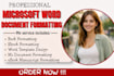 microsoft word document formatting kindle cv formatting ms word template design