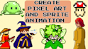 create custom pixel sprite animations