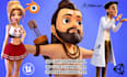 convert 2d to 3d cartoon model 3d cute stylized cartoon mascot model in blender