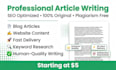 engaging blog posts and articles