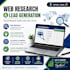 do professional web research and lead generation