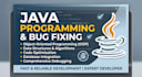 do java programming, cording tasks, and bug fixes