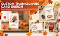 thanksgiving, greeting cards, invitations, postcards, and holiday graphics
