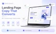 write high converting landing page copy