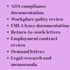 ada accommodation requests, wrongful firing, wcag, nda,section 508 in ca and ny