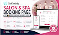 fix godaddy salon spa booking page and payment integration