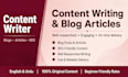 write high quality articles and blog content