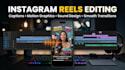 edit your instagram reels tiktok and youtube short videos