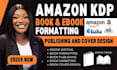 book formatting kindle book publishing paperback hardcover formatting