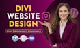 build a stunning website using divi builder as a divi expert