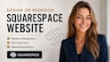 build squarespace website design, redesign squarespace, website development