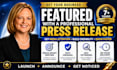 write a professional press release that gets media attention