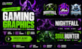 design 3d banner and logo for your discord server