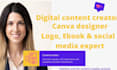 design professional canva ebooks, presentations and pdfs