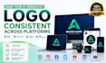 make your ai generated logo consistent across platforms