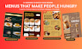 design modern restaurant menu, flyers, brochures and posters