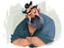 amazing comic cartoon character
