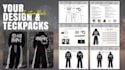 design custom sportswear and activewear techpacks