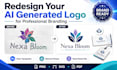 redesign your ai generated logo for professional branding