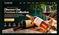 design wine shopify store, liquor store and winery website