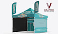 design professional tradeshow booth, tent and event displays