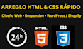 fix HTML CSS layout and responsive bugs in spanish