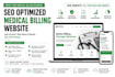 build hipaa medical billing website with patient booking