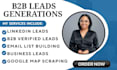 do b2b leads generations google map leads scraping solar leads generation