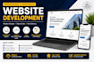 create a responsive HTML CSS landing page
