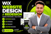 design wix or redesign a wix website design or wix online store