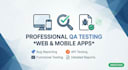 do manual website and mobile app QA testing, bug reporting, and API validation