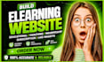 build elearning educational coaching website membership talentlms lms website