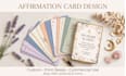 design custom and beautiful affirmation cards