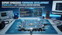 develop firmware for sensor motor control canuart spi 12c and usb