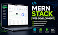 create a professional mern stack website with dashboard