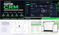 develop a custom CRM and business management system