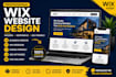 do expert wix design, wix website redesign, wix website clone