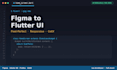 convert figma design to flutter app with getx