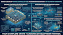 develop drone controller pcb, imu sensor integration, rf telemetry hardware