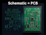 design your circuit schematic and pcb layout in kicad