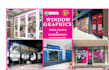 create window graphics, shopfront, storefront, forested sticker, decal