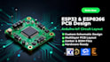 do esp32 pcb design, esp8266 schematic, arduino iot pcb layout and gerber files